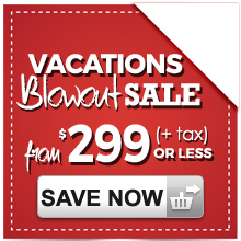 299 Vacations Blowout