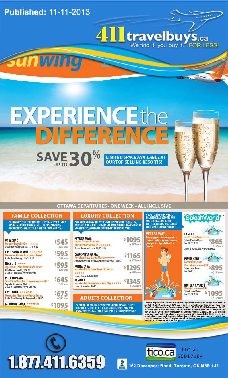 Sunwing Vacations 