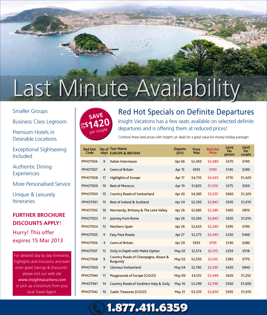 Insight Fantastic Deals