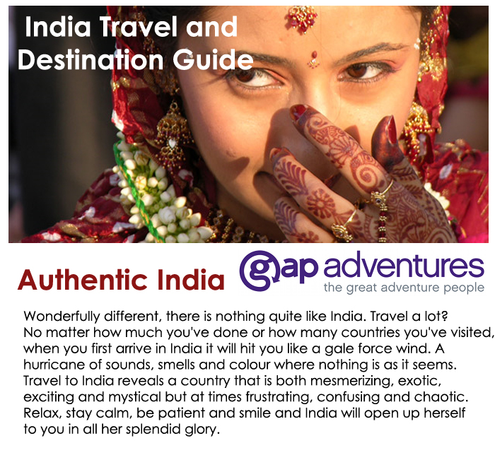 GAP Authentic India Vacation!